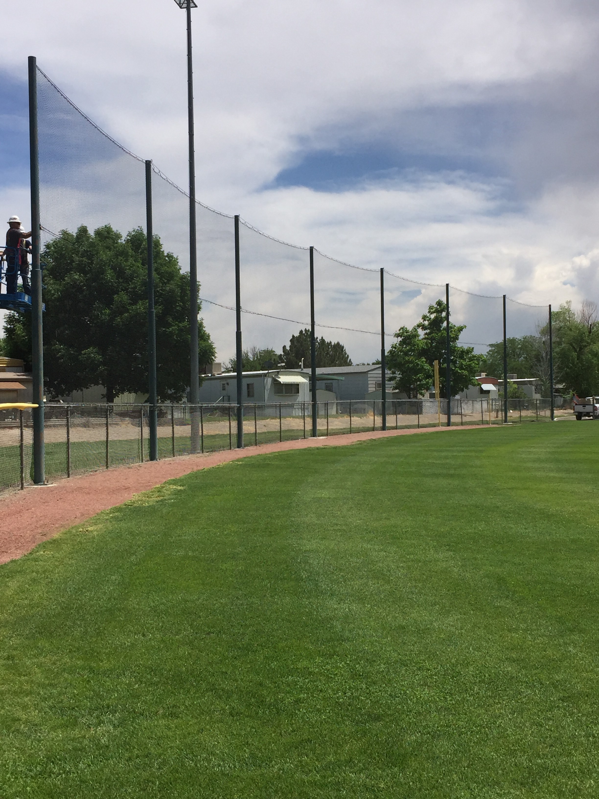 Protective Netting at City Ballpark